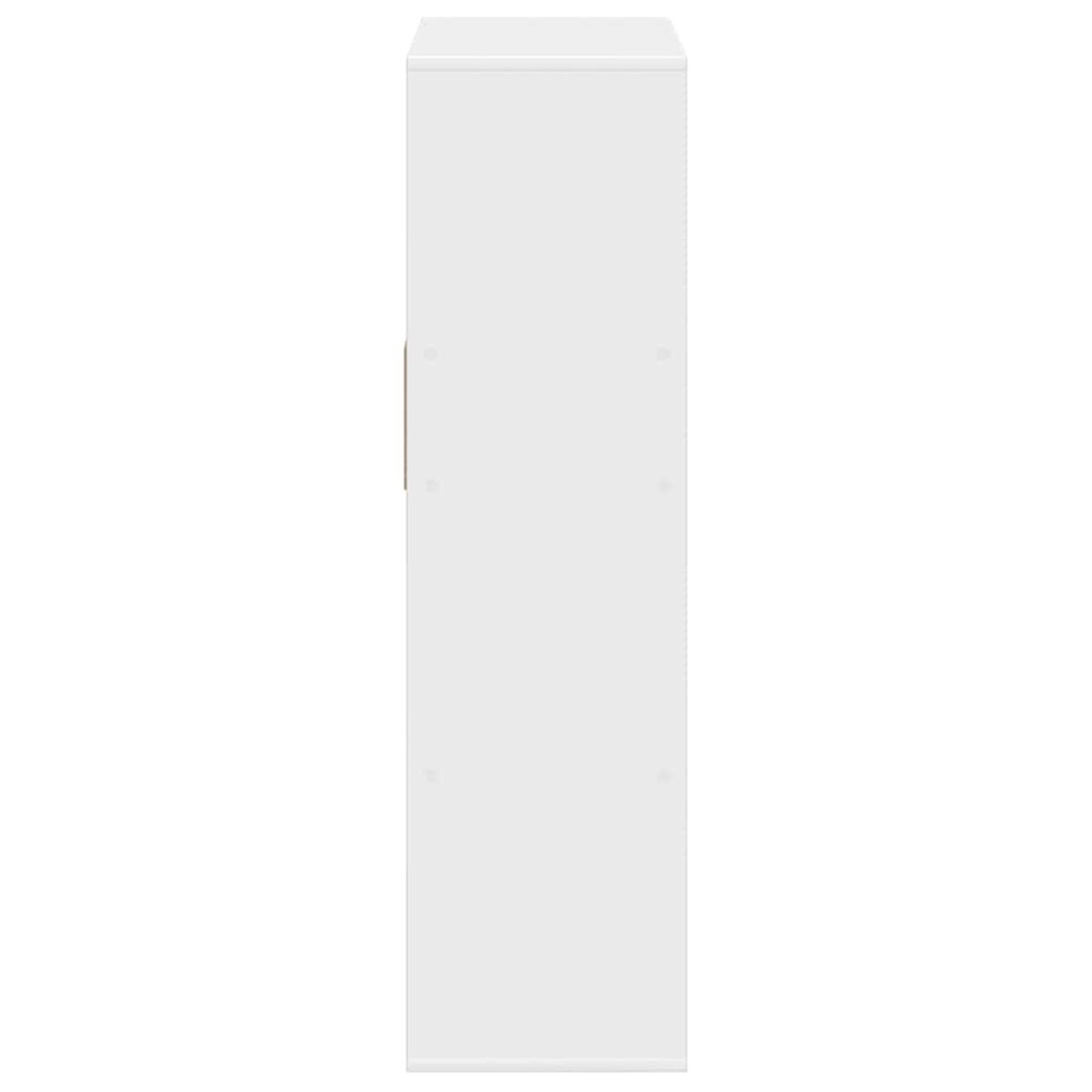 vidaXL Regał na książki, biały, 66x31x112 cm, materiał drewnopochodny