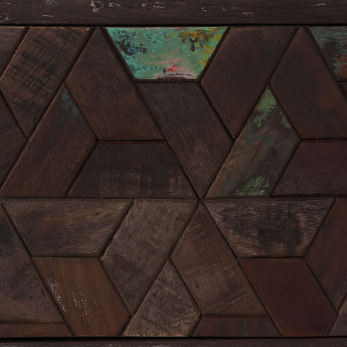 vidaXL Szafka pod TV z drewna odzyskanego, 140 x 30 x 45 cm