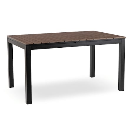 Zestaw Mebli Ogrodowych Na Taras Ogród Technorattan Czarny Orzech