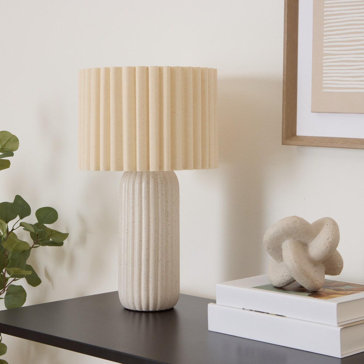 Lampa ceramiczna KEAN, Ø 26 x 43 cm