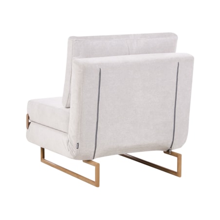 Sofa rozkładana jednoosobowa JERSLEV Złamana biel