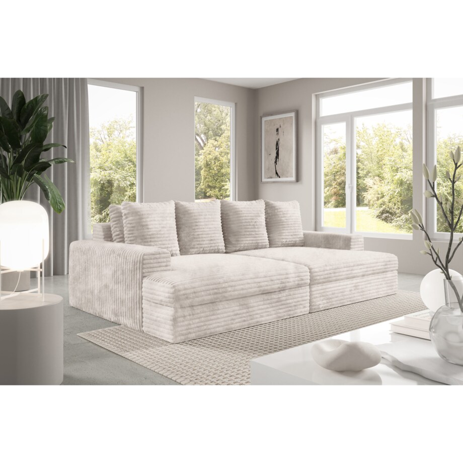 Sofa CALDO TILIA o wysokim komforcie Kolor: TILIA 1