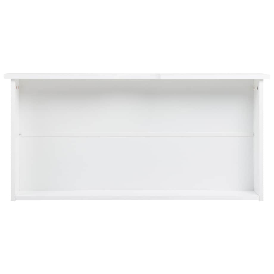 Zestaw 2 szuflad pod łóżko Drewno sosnowe CRONAT Biały