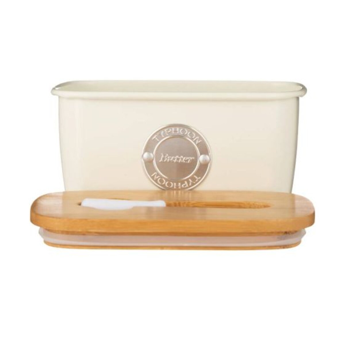 Maselniczka (kremowa) + nożyk Living Typhoon