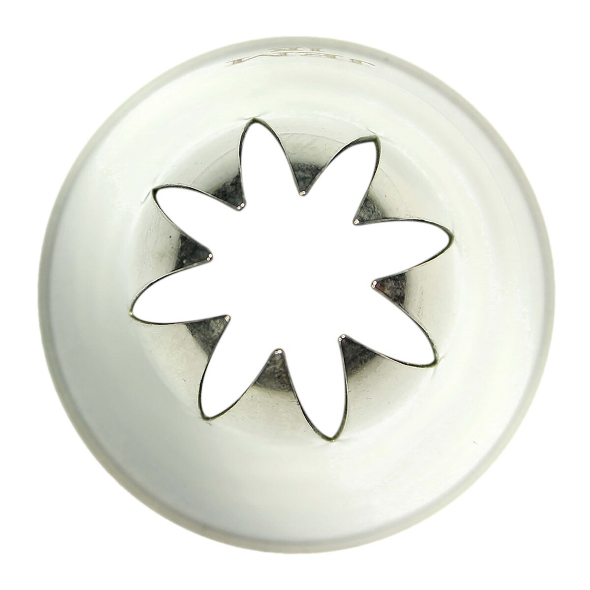 PME Stalowa końcówka dekoracyjna kwiat 1E