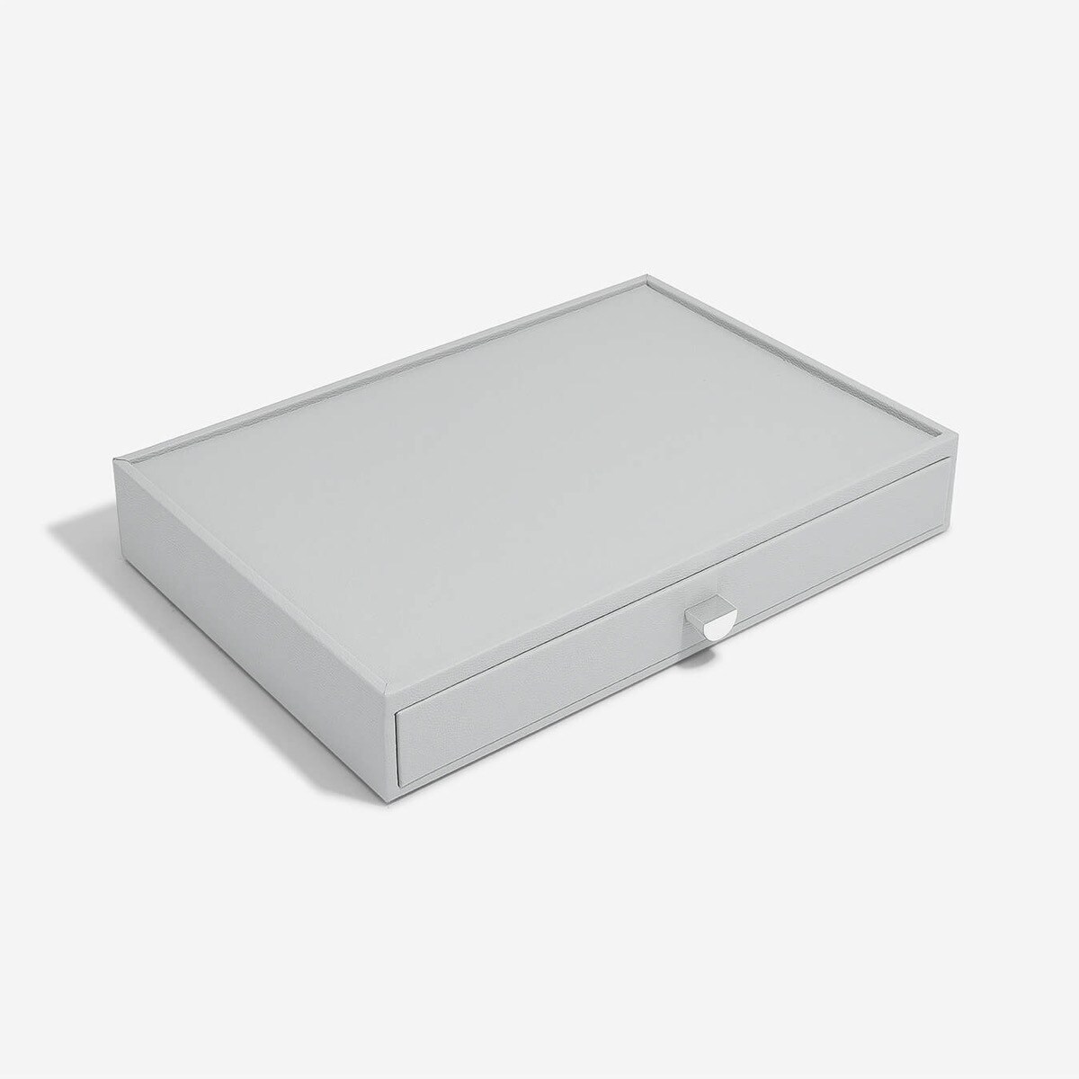 Szkatułka na biżuterię Stackers 19 komorowa supersize kamienna szarość z szufladą