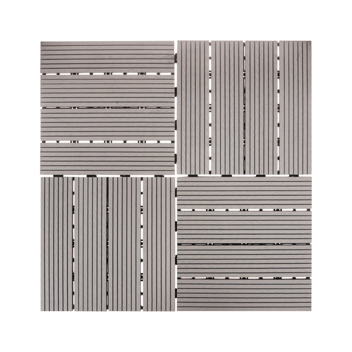 Płytki tarasowe ATELETA Kompozyt WPC Szary