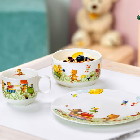 Zestaw zielony Hungry as a Bear, 3 el, Villeroy & Boch