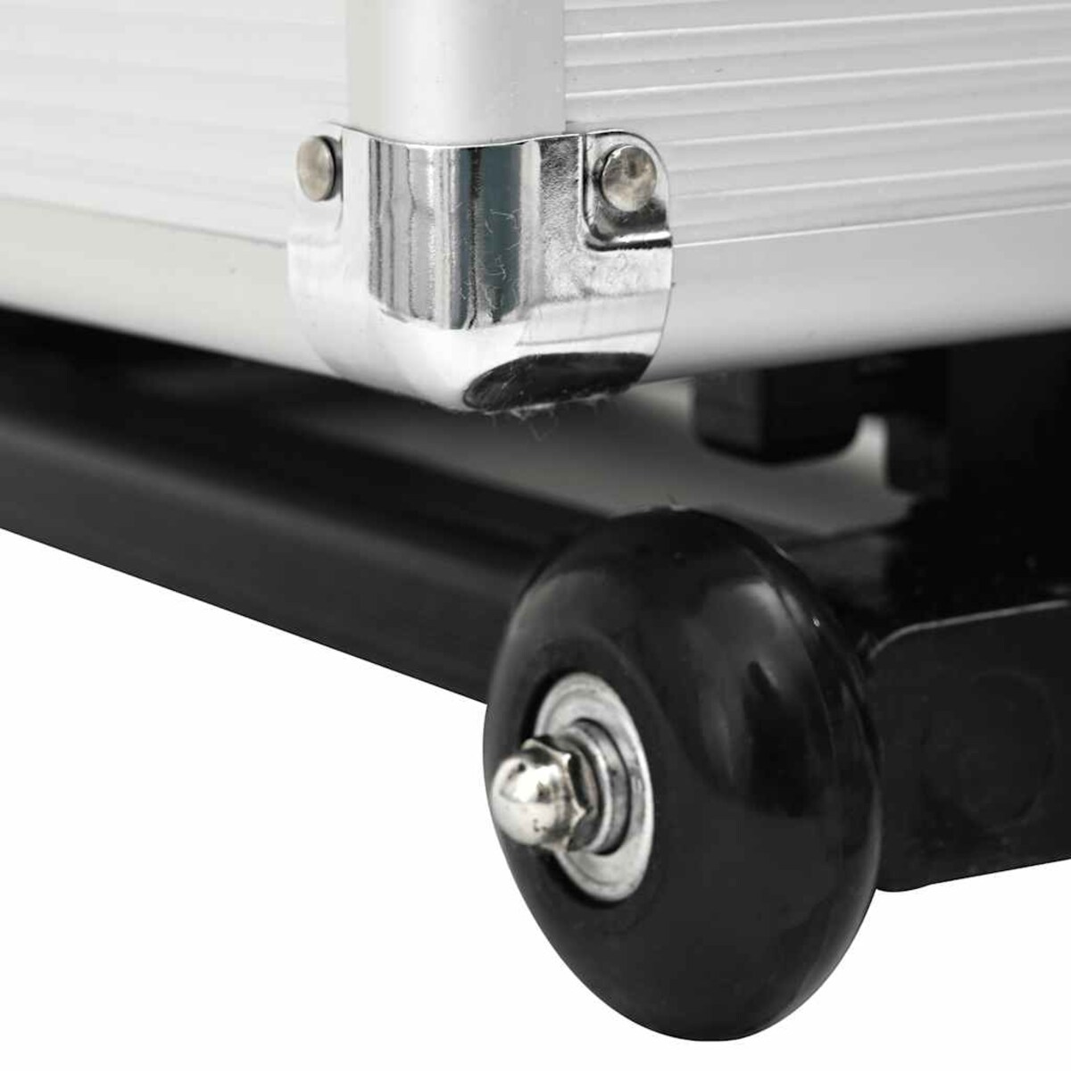 vidaXL Walizka pilotka, 47 x 39 x 27 cm, srebrna, aluminium