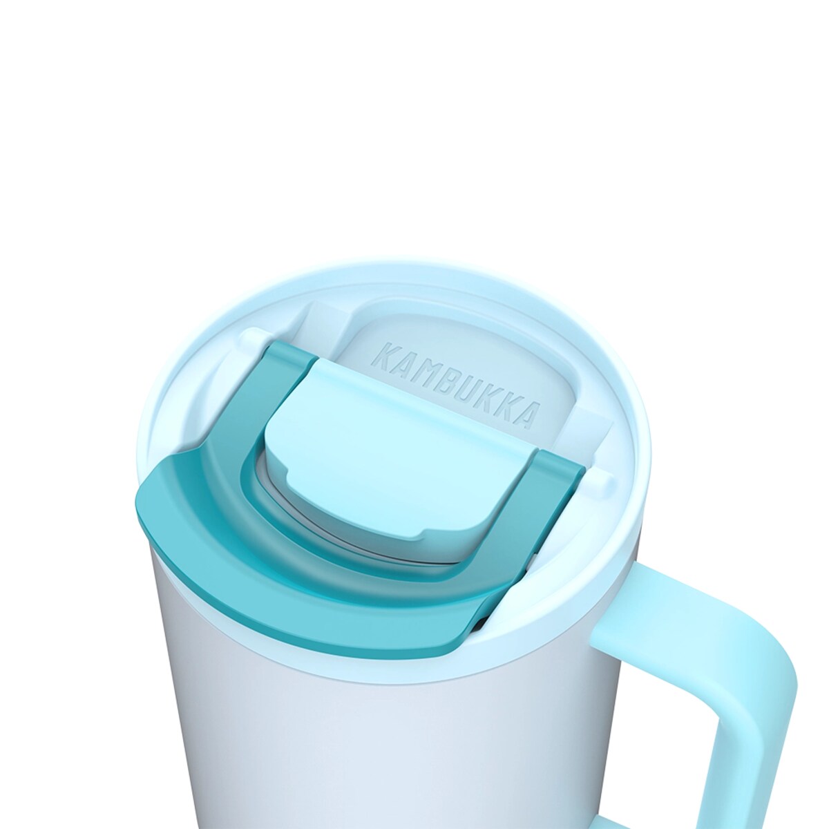 Kambukka kubek termiczny Rio 950ml + lunchbox Bora 600ml Zestaw Ice blue