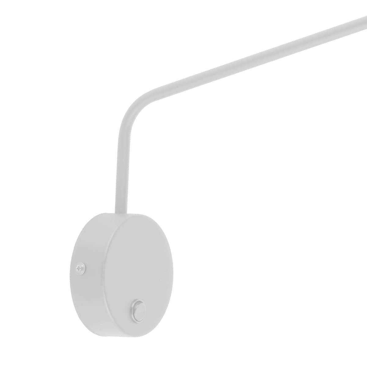 Kinkiet na wysięgniku z włącznikiem NEX White 11362 TK Lighting, biały, regulowany, GU10, nowoczesny do czytania