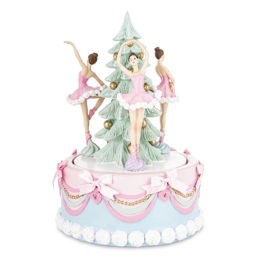 Dekoracja - karuzela LED z pozytywką 32x22,5x22,5 cm 3 BALLERINE