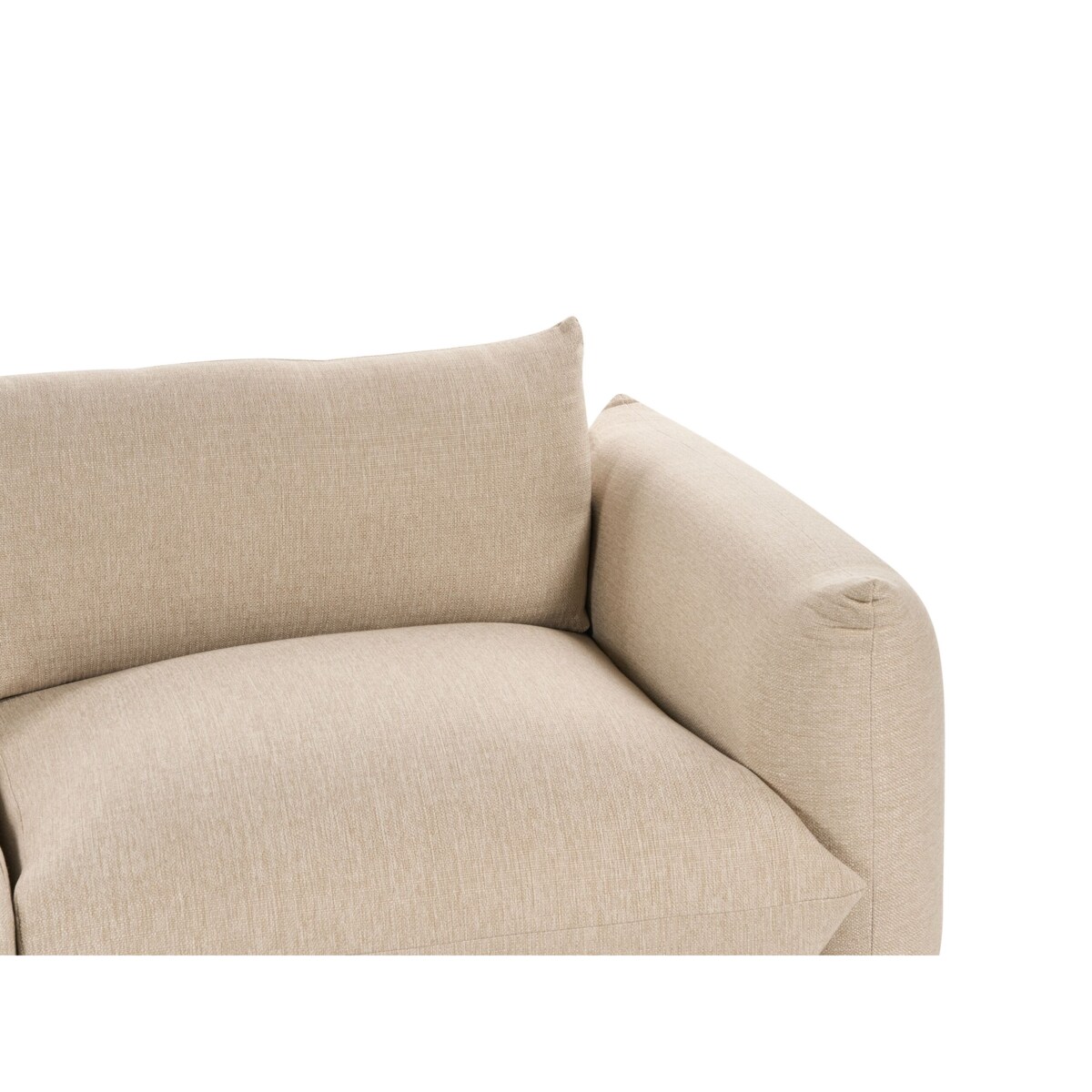 Sofa 3-osobowa jasnobeżowa LUVOS