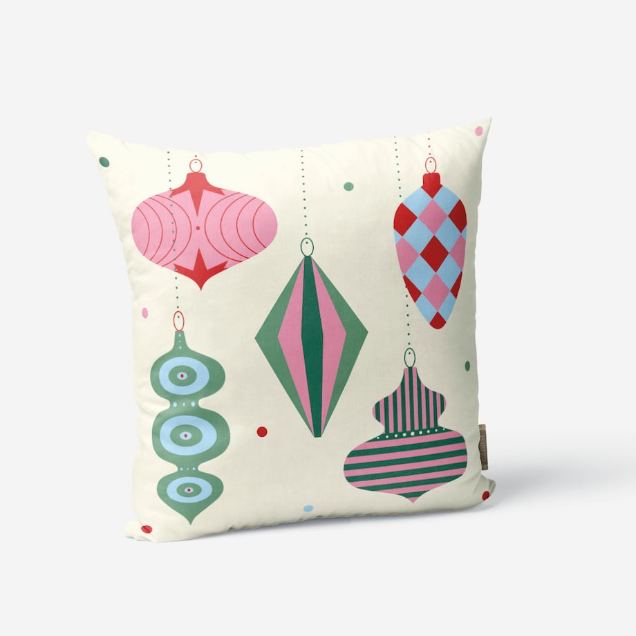 Poduszka świąteczna - Bombki 45x45 cm