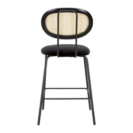 Krzesło barowe z plecionką wiedeńską Osaka