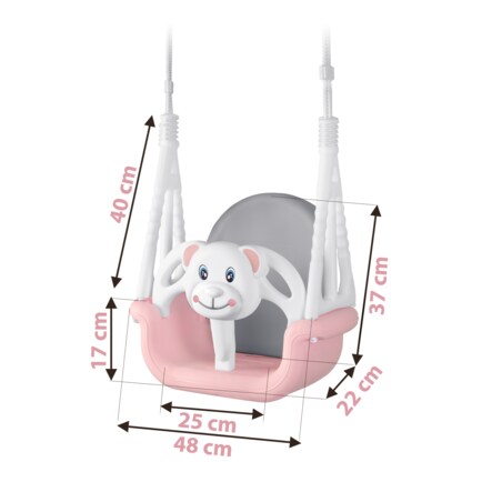 Huśtawka dla dzieci ogrodowa domowa kubełkowa Ricokids