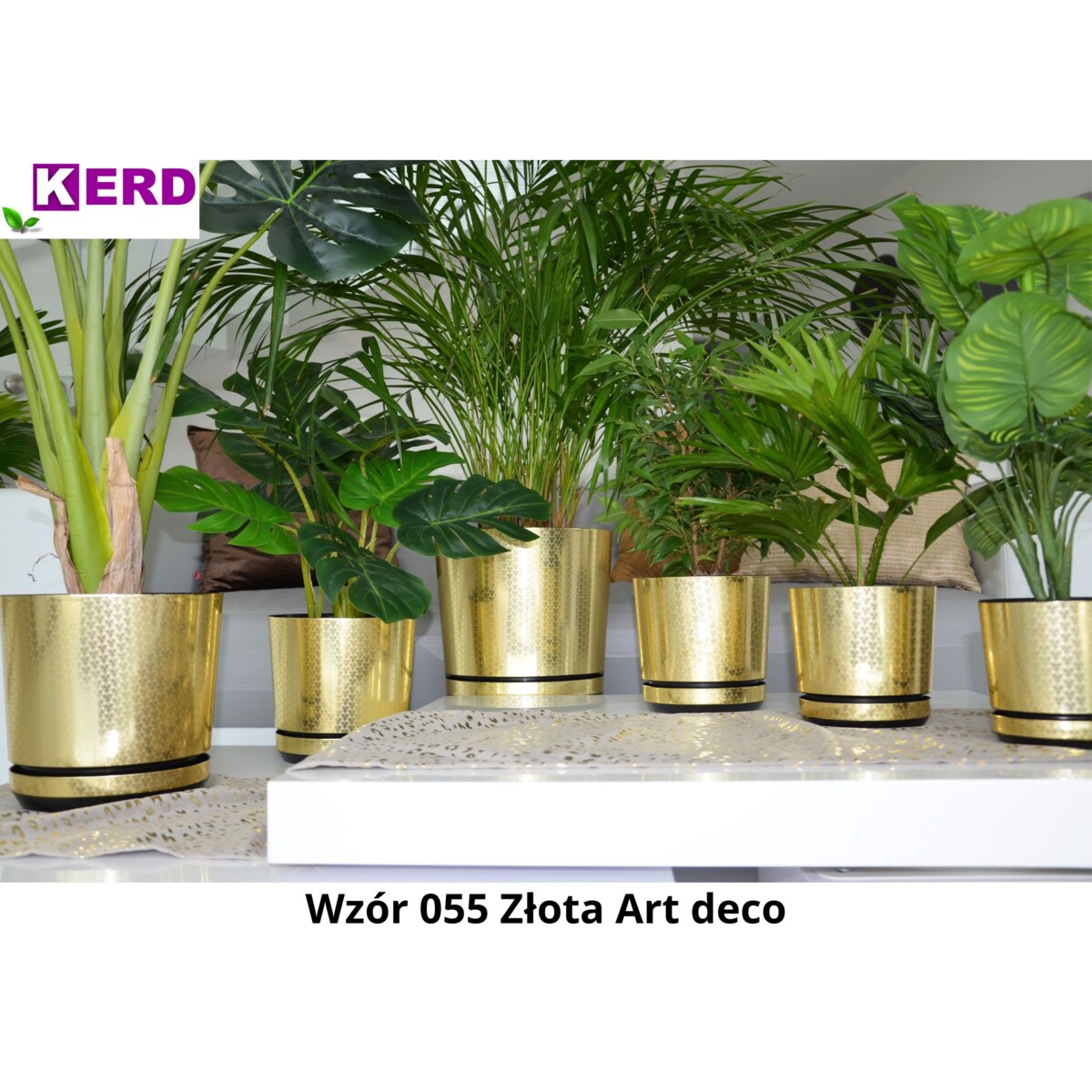 26 cm wzór ZŁOTY ART - DECO piękny elegancki deseń niezwykły wzór glamour ekskluzywna