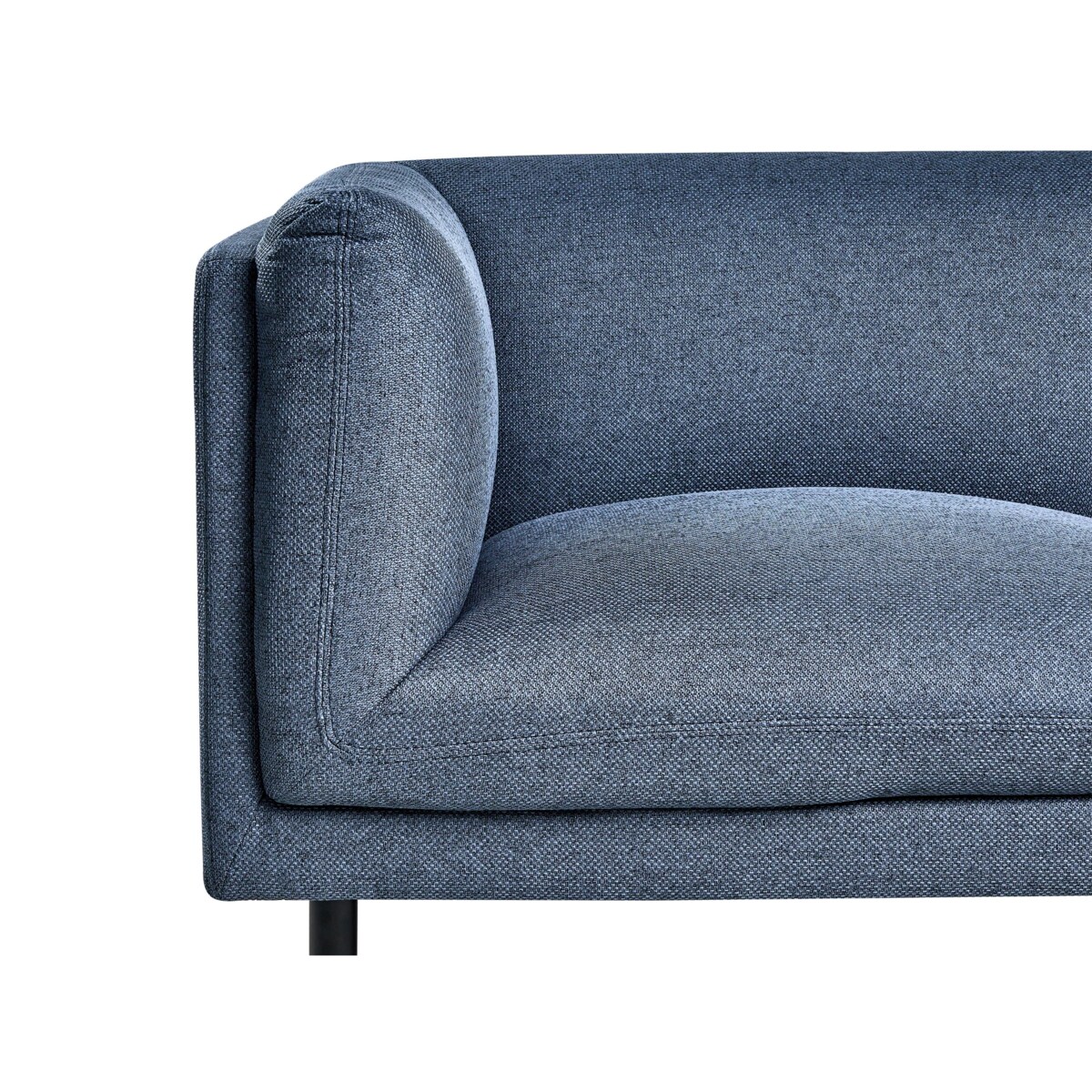 Sofa VORGOD Ciemnoniebieski dla 2 osób