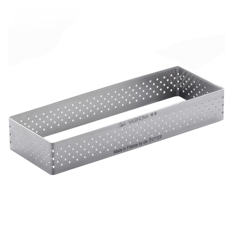 De Buyer Rant prostokątny perforowany 25x8 cm