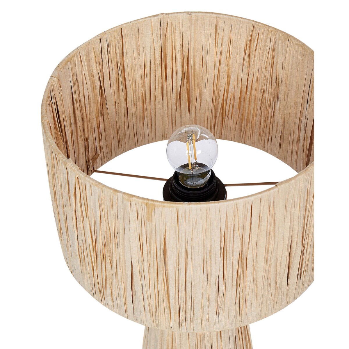 Lampa stołowa rafia naturalna WELMEL