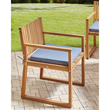 Krzesło ogrodowe Niebieski SASSARI II