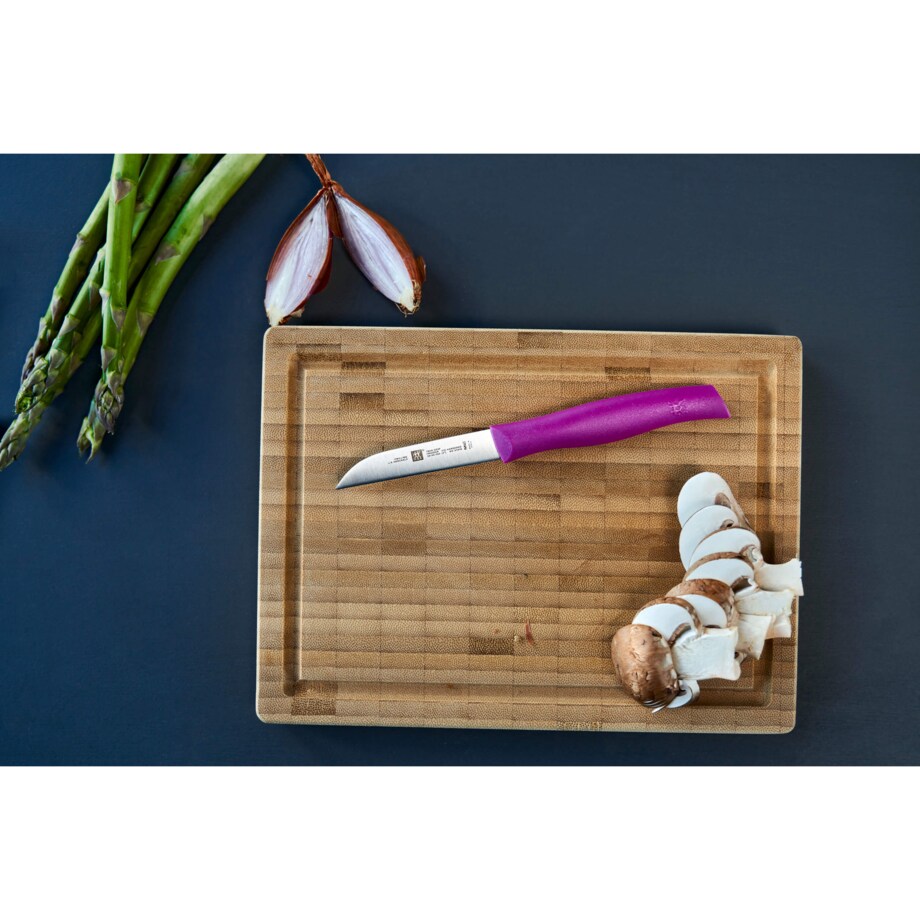 Nóż do warzyw i owoców Zwilling Twin Grip - 8 cm, Fioletowy