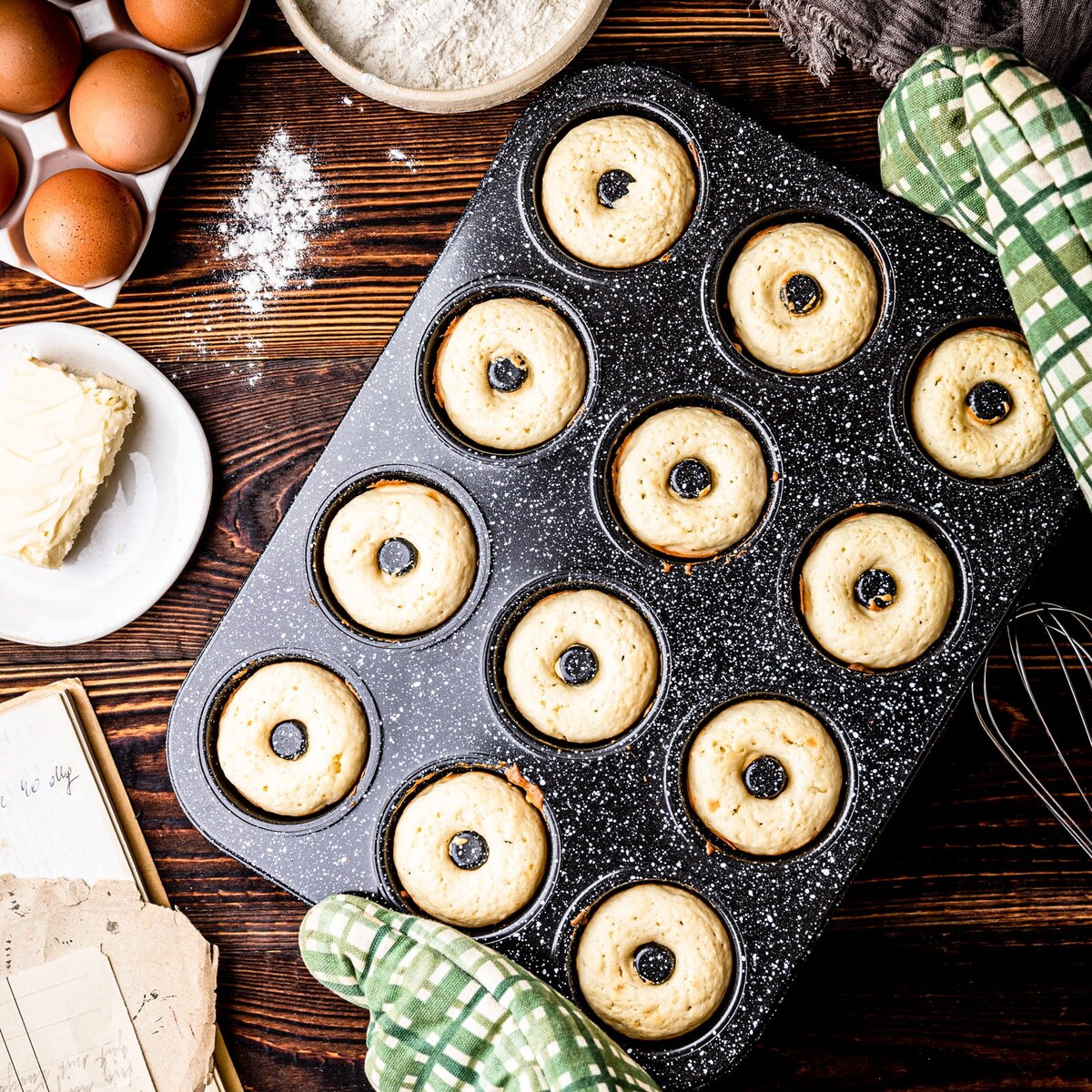 Forma do pieczenia 12 muffinów babeczek z powłoką nieprzywieralną KLAUSBERG