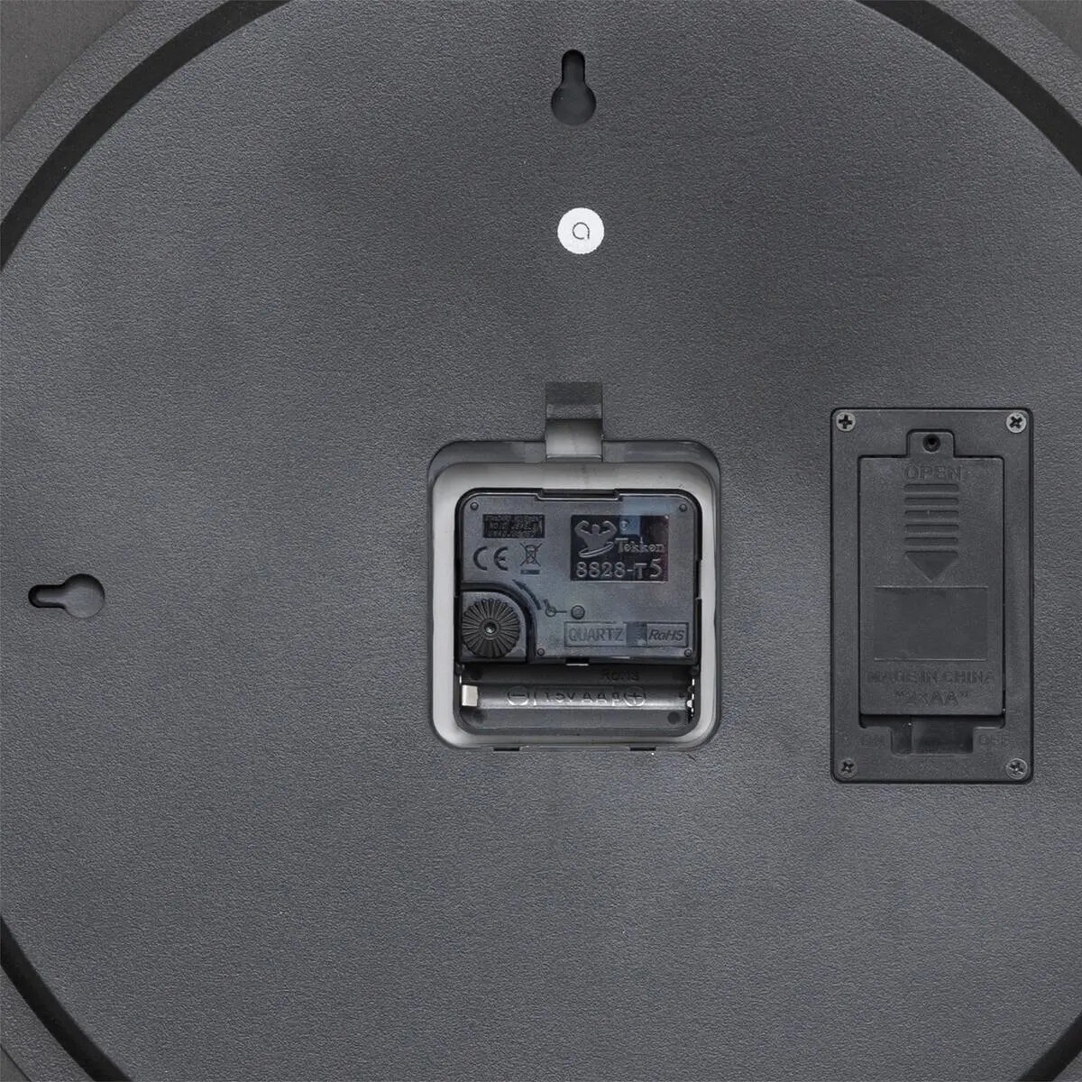 Zegar ścienny MDF, beżowy, Mckenzie, 63 cm