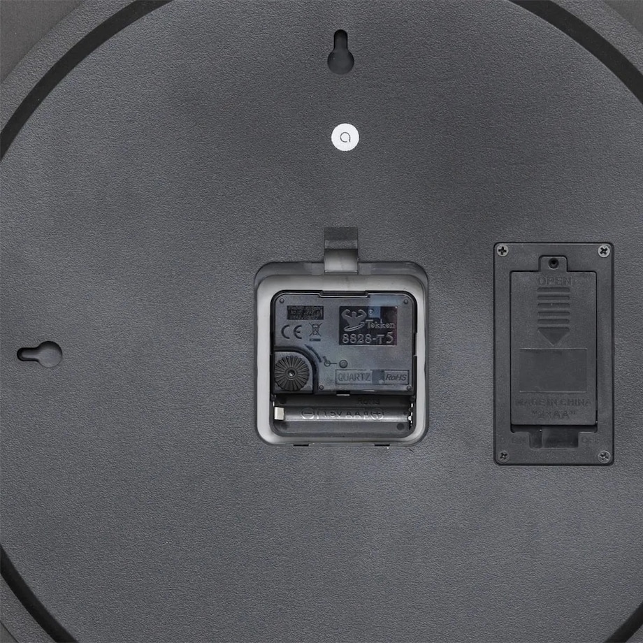 Zegar ścienny MDF, beżowy, Mckenzie, 63 cm