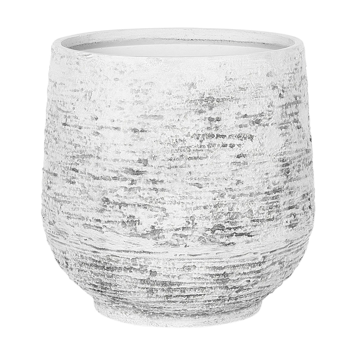 Doniczka DIONI Kamień 32 cm Jasnoszary