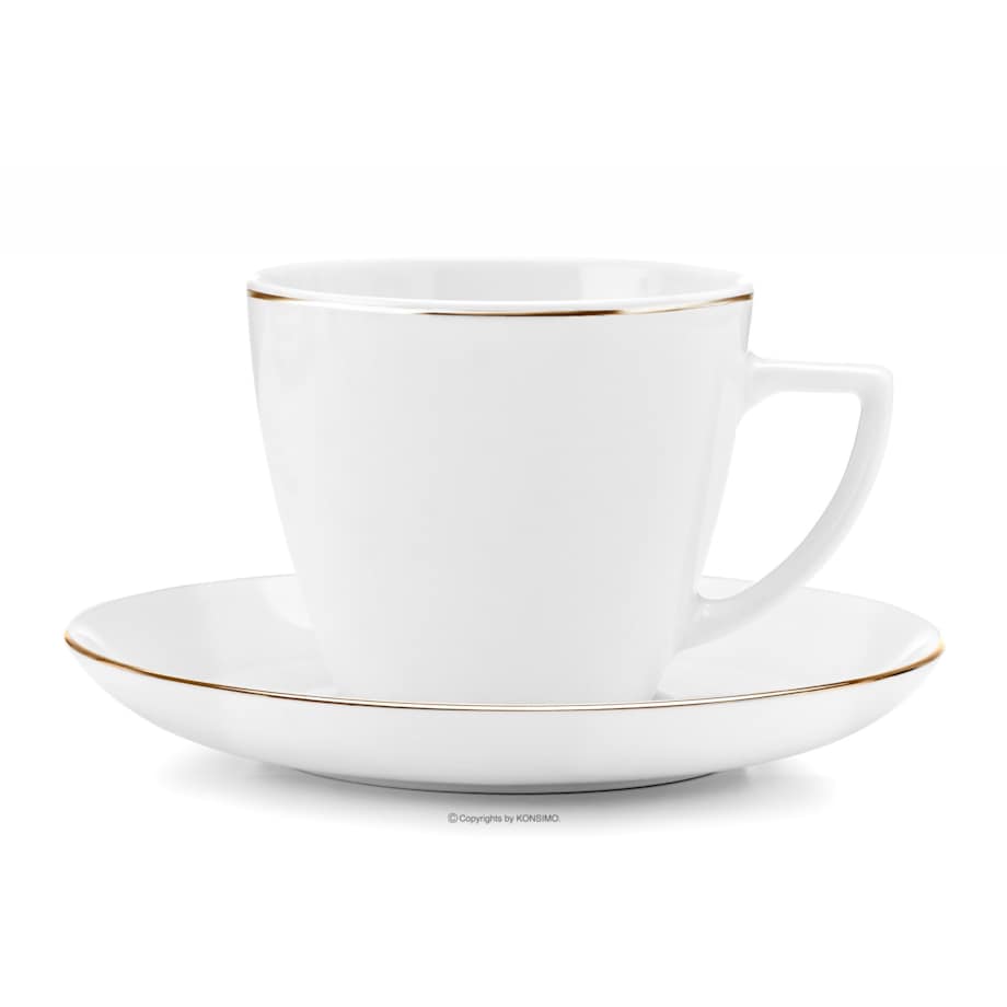 Komplet filiżanek 6os. (12el.) BOSS ZŁOTA LINIA