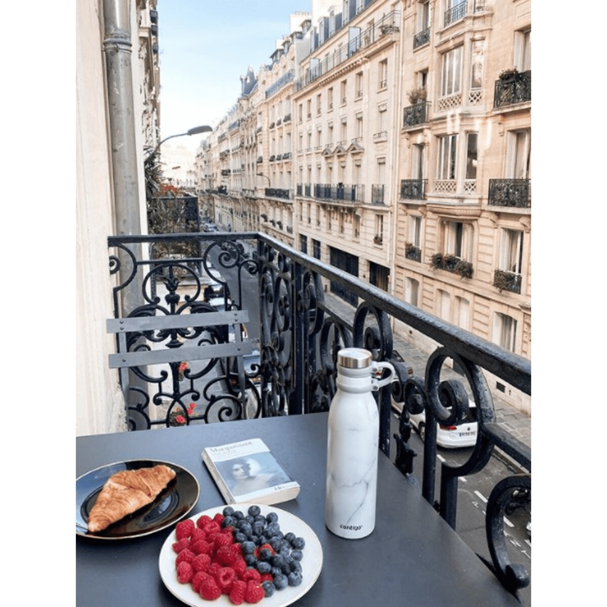 Butelka termiczna Contigo Matterhorn Couture 590ml - White Marble