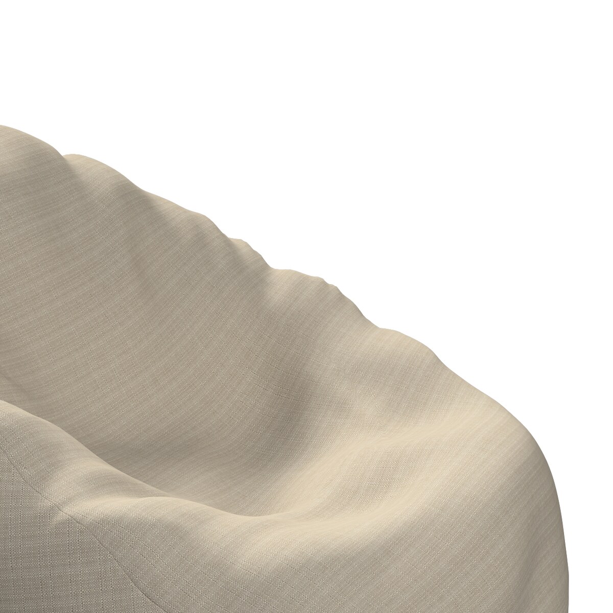 Worek do siedzenia, beżowy, Ø60 x 105 cm, Living II