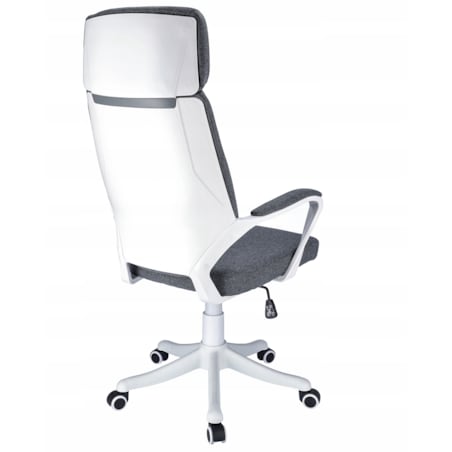 Fotel biurowy materiałowy ICON szary