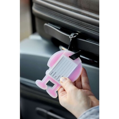 Zawieszka na bagaż Hoptimist Pink 36363