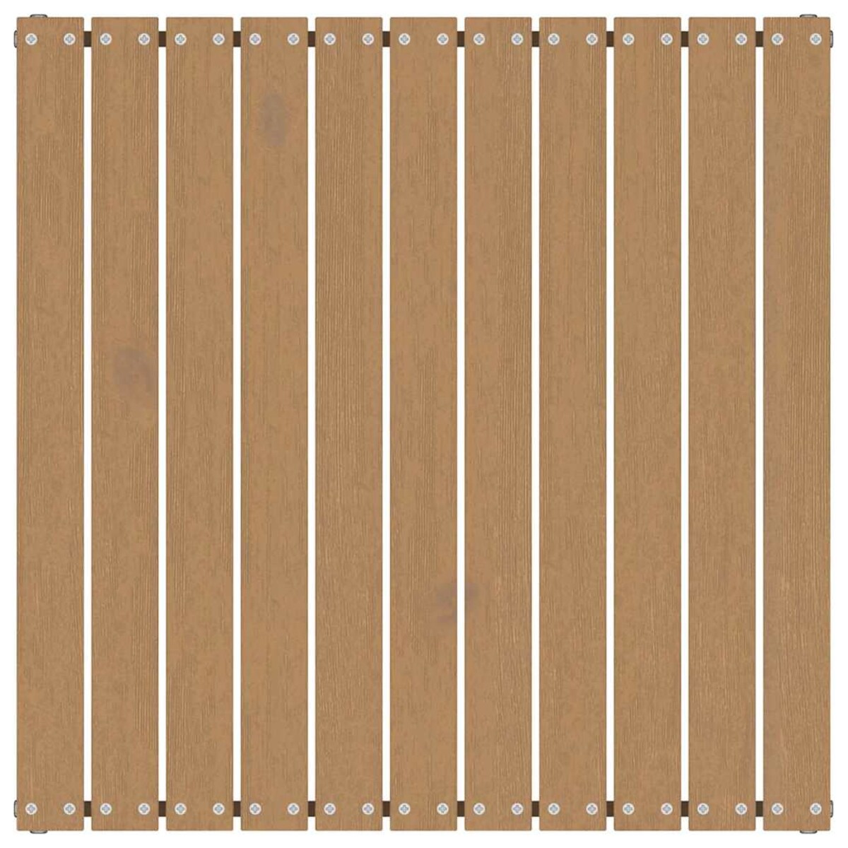 vidaXL Podnóżek ogrodowy z poduszką, miodowy brąz, lite drewno sosnowe