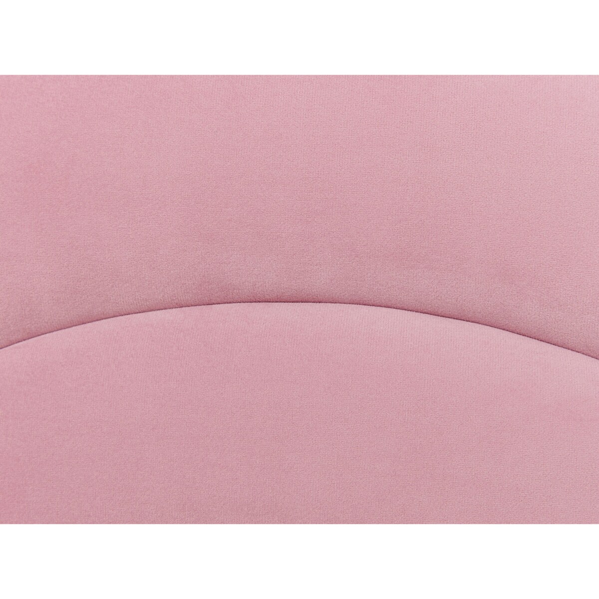 Łóżko welurowe 90 x 200 cm różowe ANET