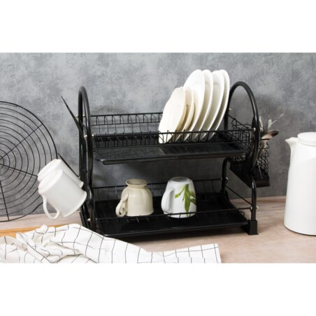 Suszarka do naczyń 2-poziomowa 56x25x39cm BRUNBESTE