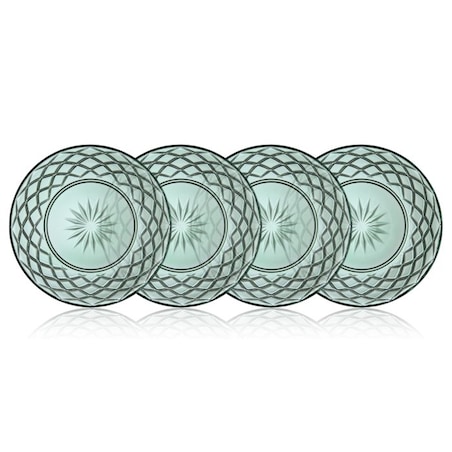 Talerze Sorrento 21 cm 4 sztuki zielone 32010
