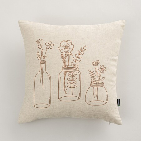 Poszewka na poduszkę Rustic Bloom 45x45 cm, 45x45