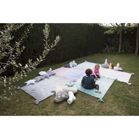 Dywan Bawełniany Degrade Dark Grey 120x160 cm Lorena Canals