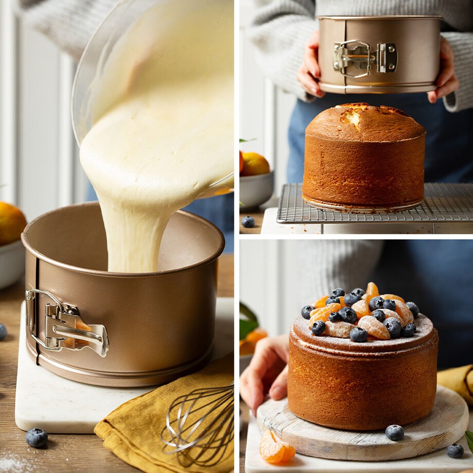 Decora tortownica złota Gold Line 16,5 x 10 cm