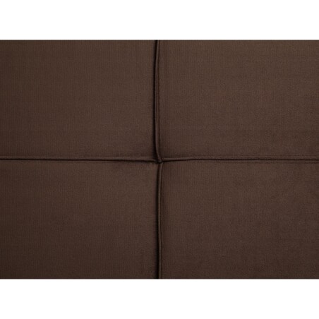 Sofa rozkładana brązowa HASLE