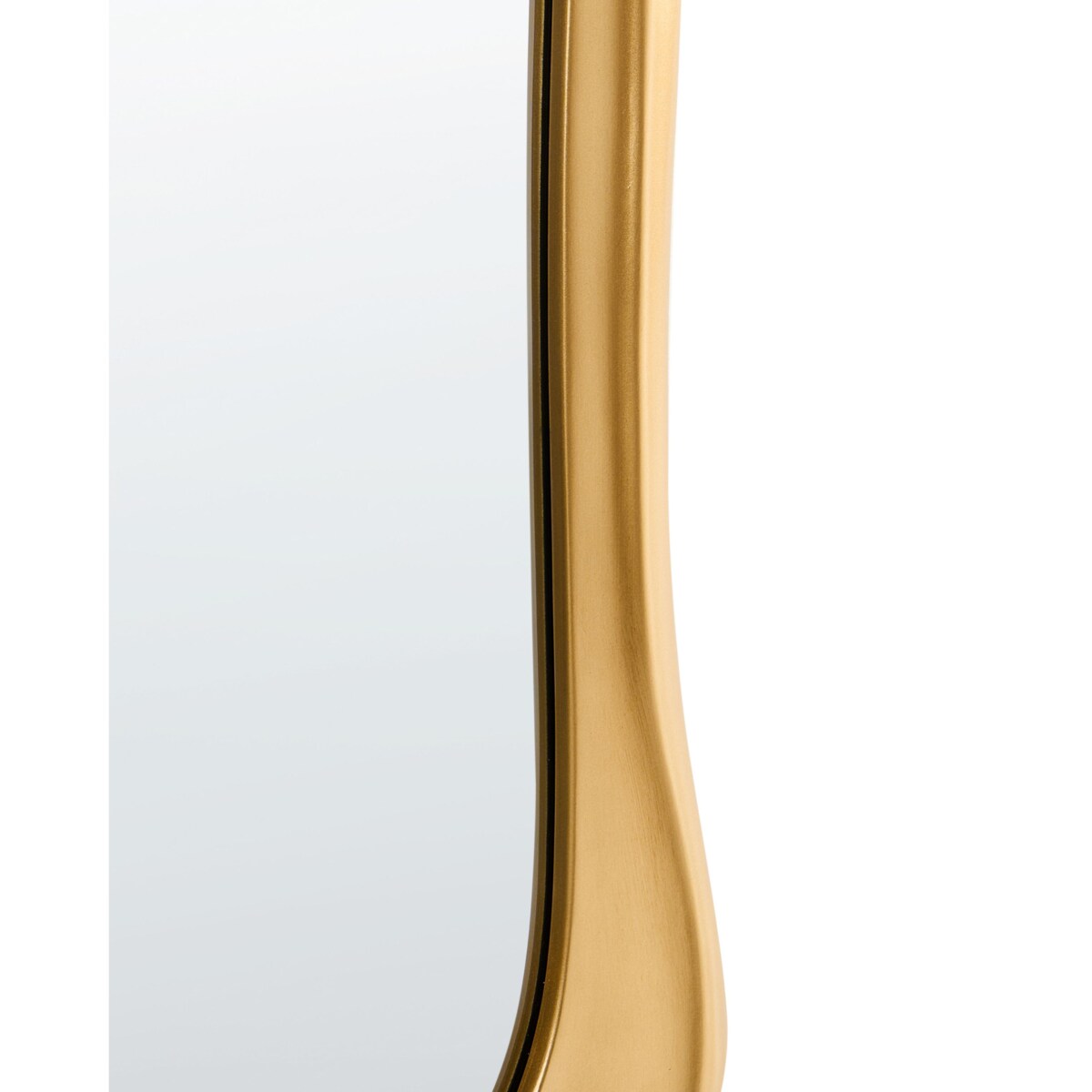 Lustro ścienne CONCARNEAU 85 cm 94 cm Złoty