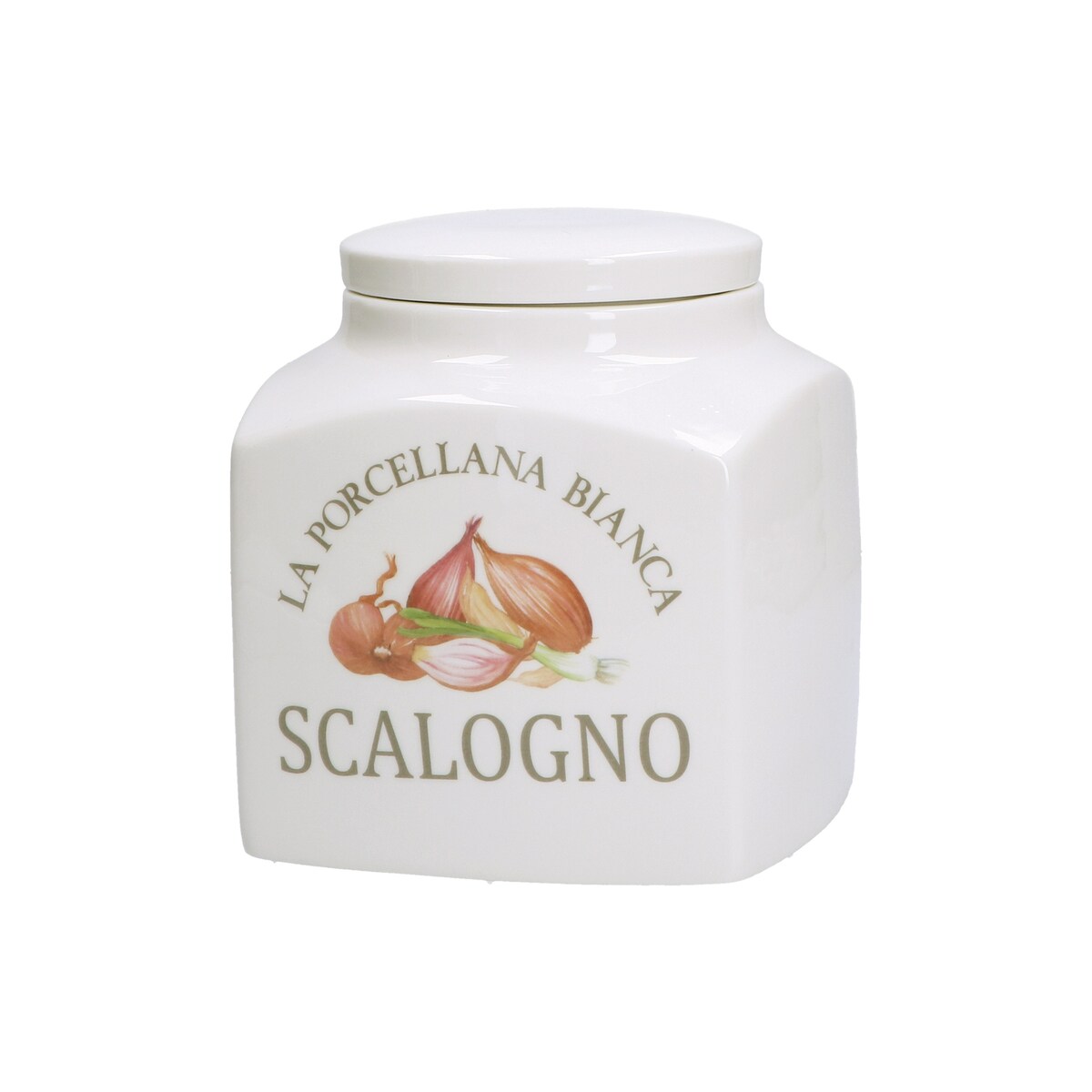 Pojemnik na szalotkę Conserva - Biały, 1.8 ltr