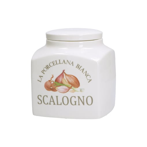 Pojemnik na szalotkę Conserva - Biały, 1.8 ltr