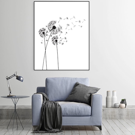 plakat dmuchawce 21x30 cm