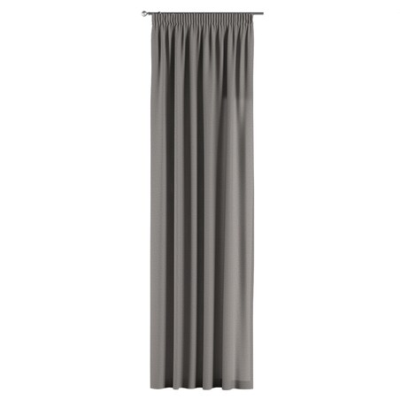 Zasłona na taśmie marszczącej 1 szt. 130x245 szary