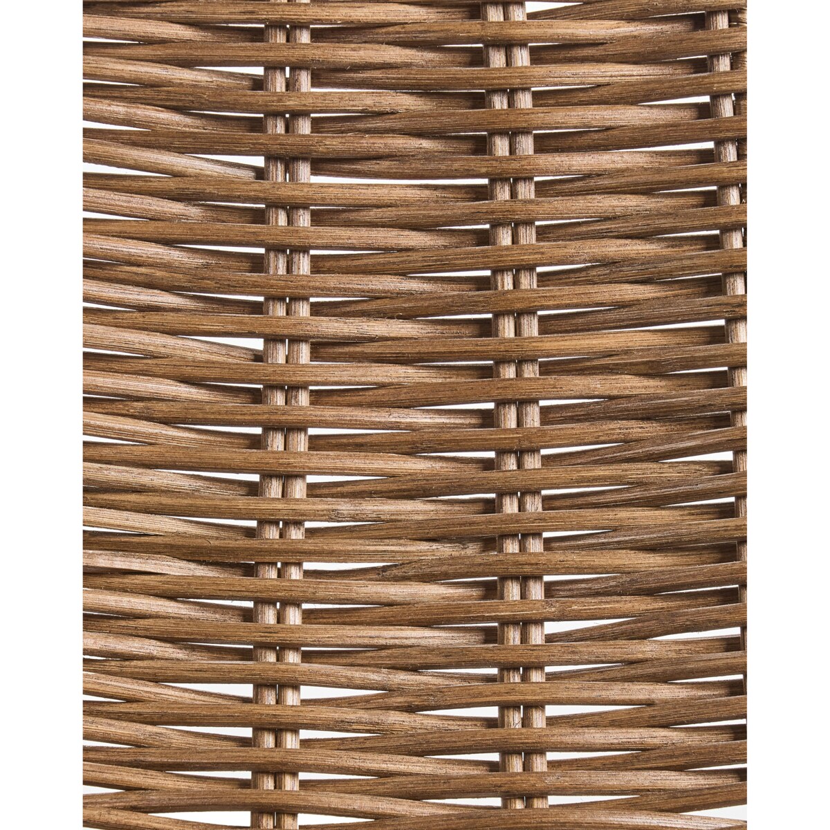 Zestaw 2 krzeseł barowych CASSITA Rattan Brązowy