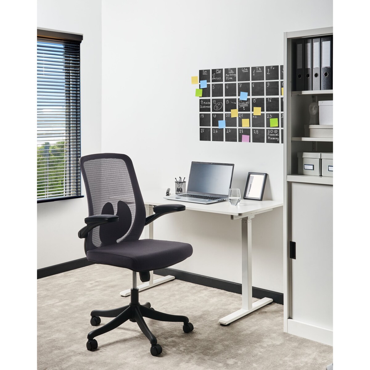 Fotel biurowy Obrotowy OVERLORD Czarny